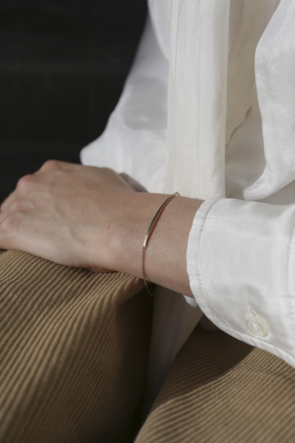 Grace Lee 14K Yellow Gold Bar Bracelet Grace Lee 14K Yellow Gold Bar Bracelet