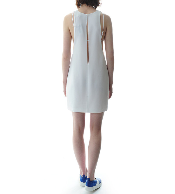 T By Alexander Wang - Poly Crepe Bra Strap Camisole Dress T By Alexander Wang - Poly Crepe Bra Strap Camisole Dress