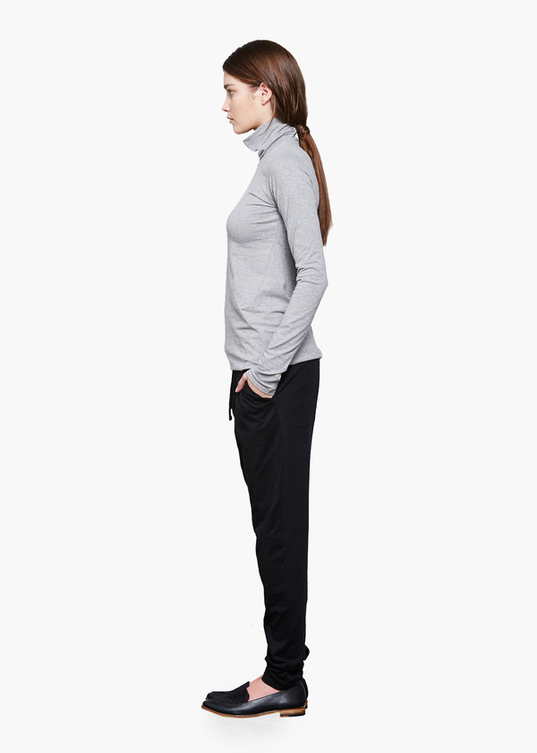 Kowtow Grey Marle Turtle Neck Top Kowtow Grey Marle Turtle Neck Top