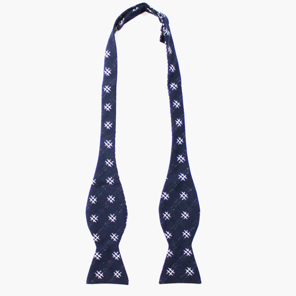 Kiriko - Kasuri Ori Bow Tie Kiriko - Kasuri Ori Bow Tie
