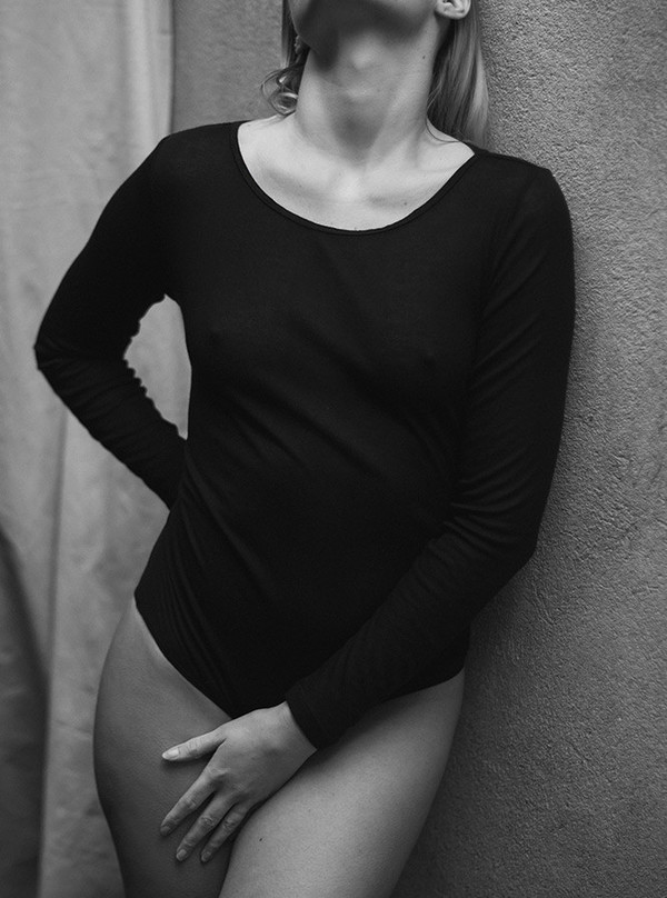 Land of Women Sheer Knit Bodysuit Land of Women Sheer Knit Bodysuit
