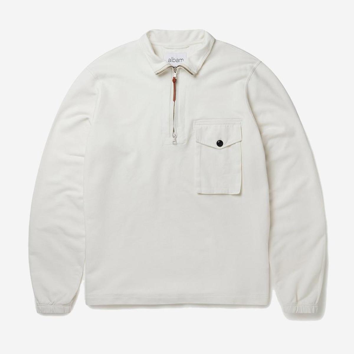 albam quarter zip