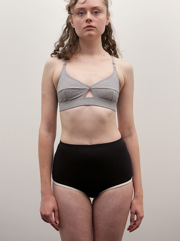 Baserange Lady Bra, Grey Melange Baserange Lady Bra, Grey Melange