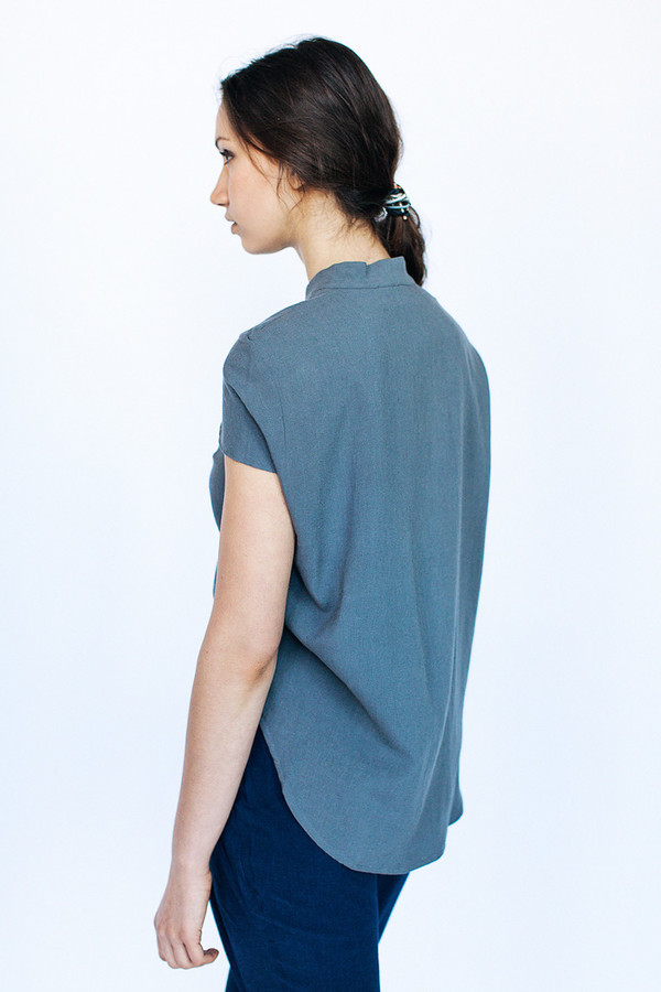 7115 By Szeki Capelet Button Up 7115 By Szeki Capelet Button Up