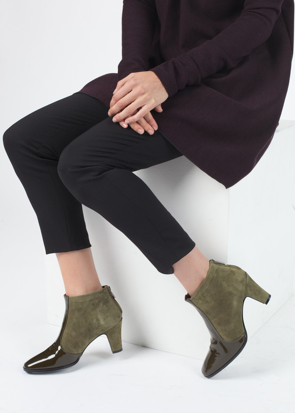 Hache Square Toe Ankle Boot Hache Square Toe Ankle Boot
