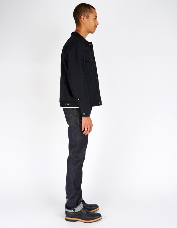 Tellason Japanese Selvedge Jean Jacket Black Tellason Japanese Selvedge Jean Jacket Black