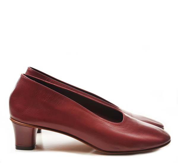 Martiniano Burgundy High Glove Shoe Martiniano Burgundy High Glove Shoe