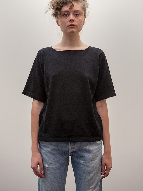 Lauren Manoogian Short T, Black Lauren Manoogian Short T, Black