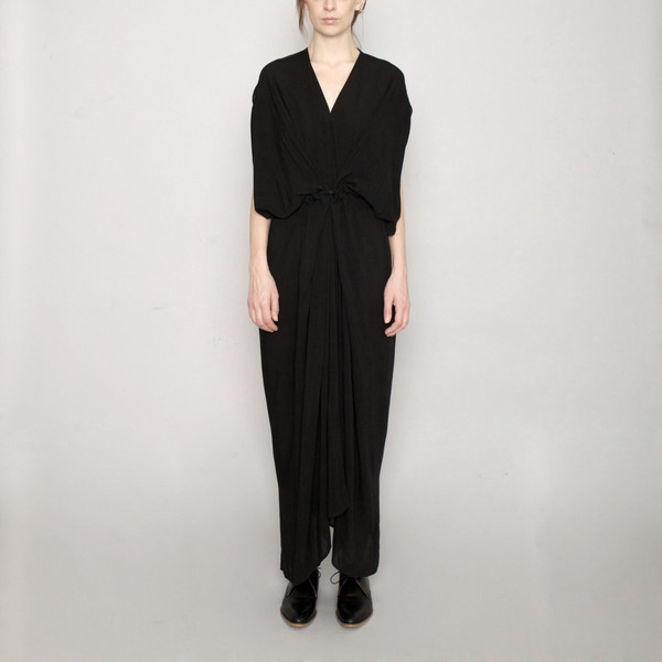 7115 by Szeki Signature Kimono Maxi Dress - Black 7115 by Szeki Signature Kimono Maxi Dress - Black