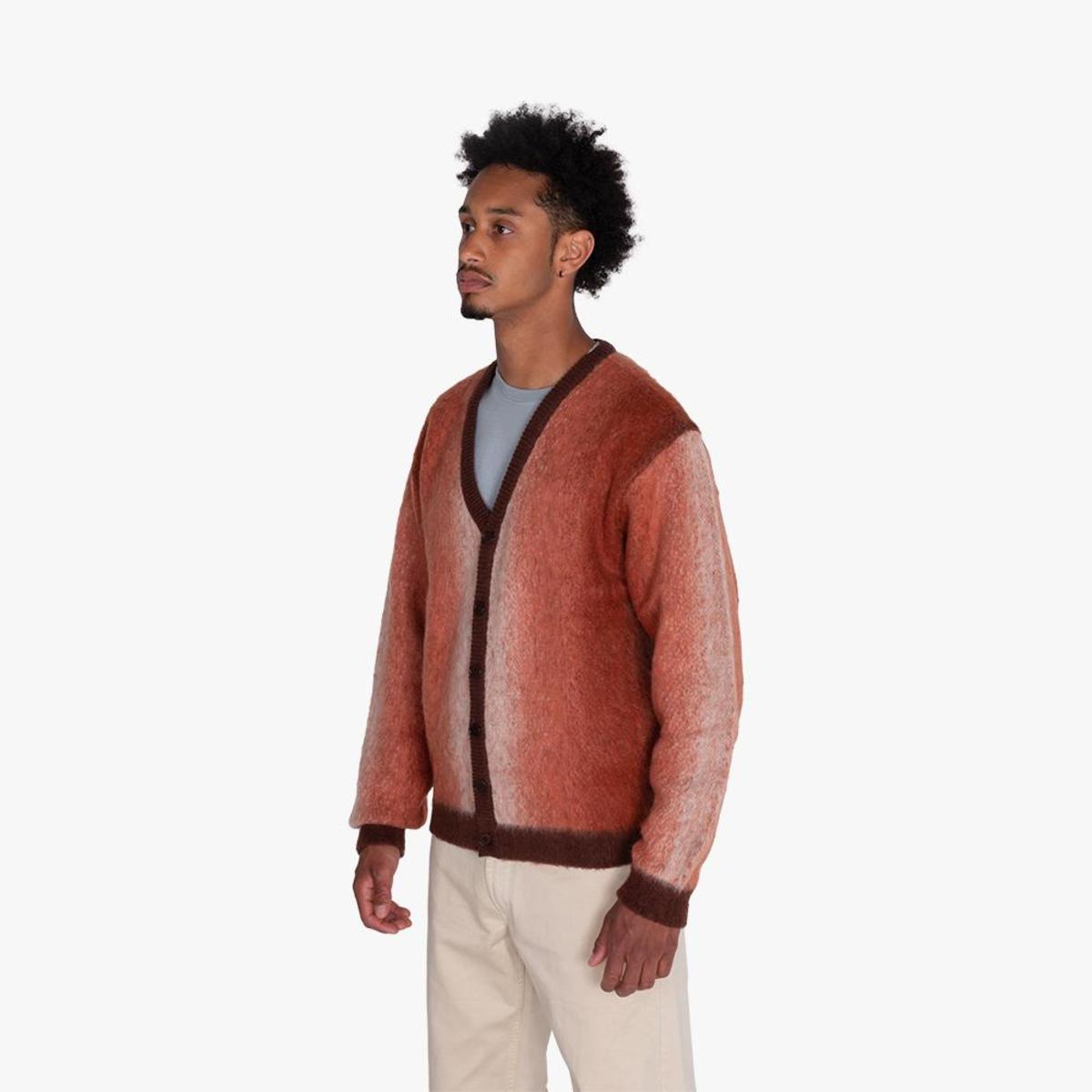 Awake NY Mohair Ombre Stripe Cardigan 