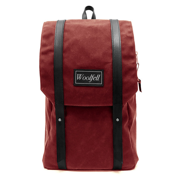 WOOLFELL - SAC À DOS WARRIOR ROUGE ET NOIR WOOLFELL - SAC À DOS WARRIOR ROUGE ET NOIR