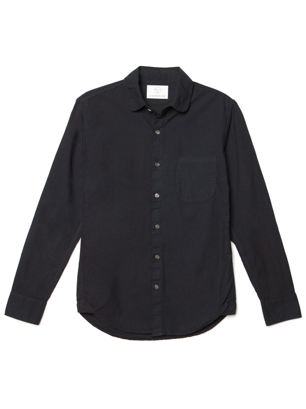 Olderbrother Hemp Button Down - Black Indigo Olderbrother Hemp Button Down - Black Indigo