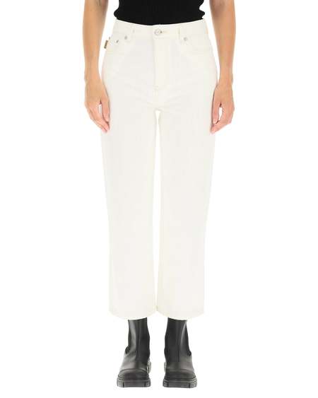 Ganni Women's Denim Top White