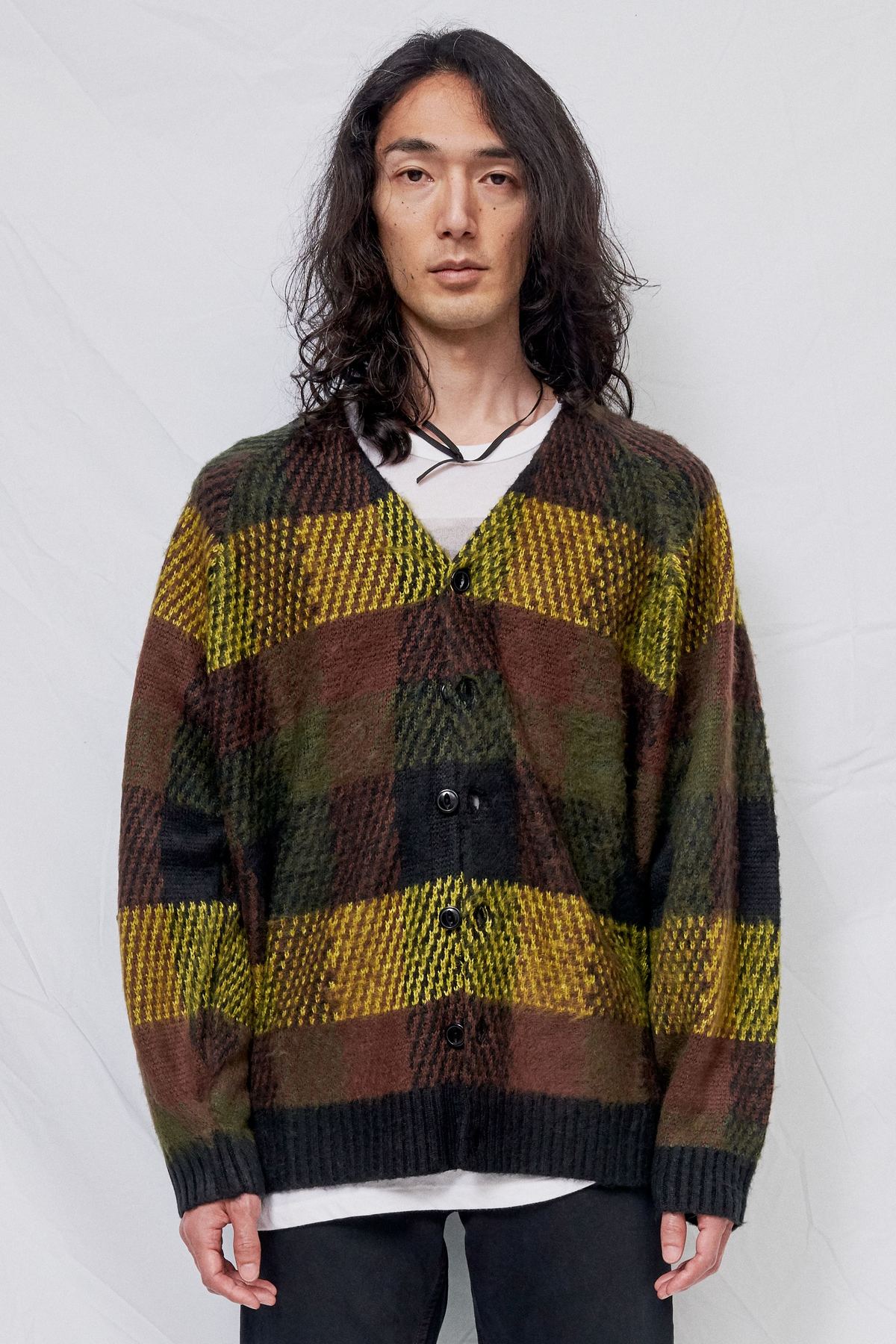 YMC Wool Blend Left Back Knit | Garmentory