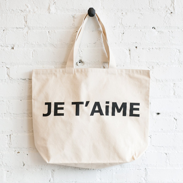 Atsuyo Et Akiko Je T'AiME Grand Canvas Bag Atsuyo Et Akiko Je T'AiME Grand Canvas Bag