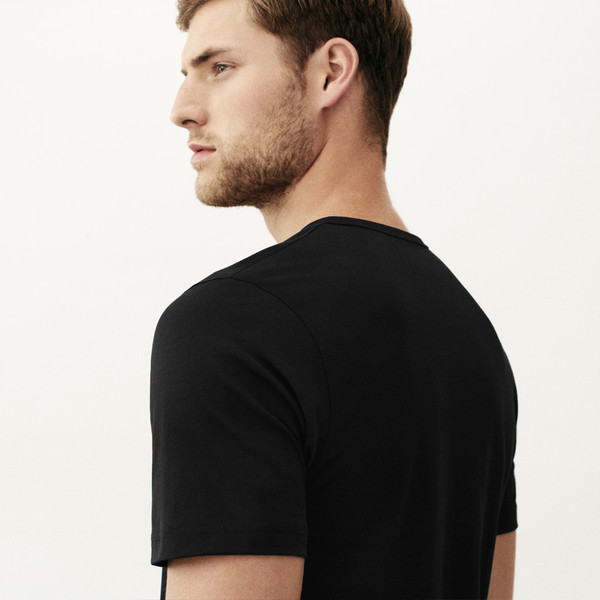Handvaerk Crewneck Undershirt Black Handvaerk Crewneck Undershirt Black