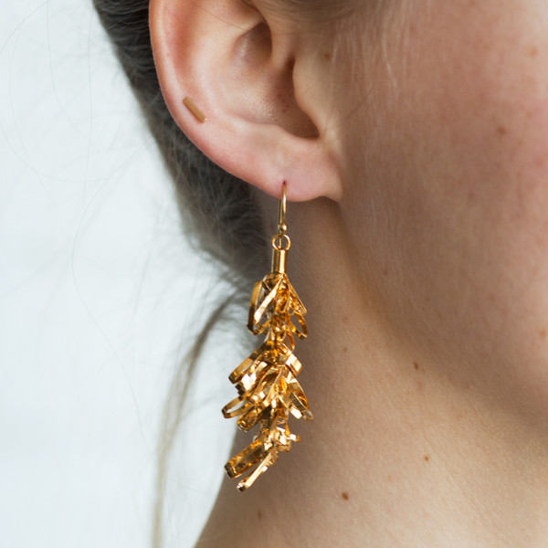 Mirit Weinstock Party Ornament Earrings Mirit Weinstock Party Ornament Earrings