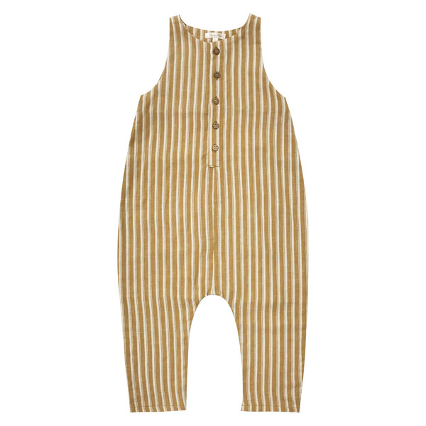 Kid's Rylee & Cru PINSTRIPE BUTTON JUMPSUIT Kid's Rylee & Cru PINSTRIPE BUTTON JUMPSUIT