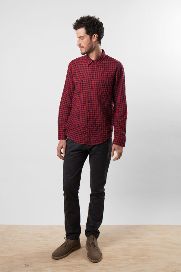 Bridge & Burn Davie Red Gingham Bridge & Burn Davie Red Gingham