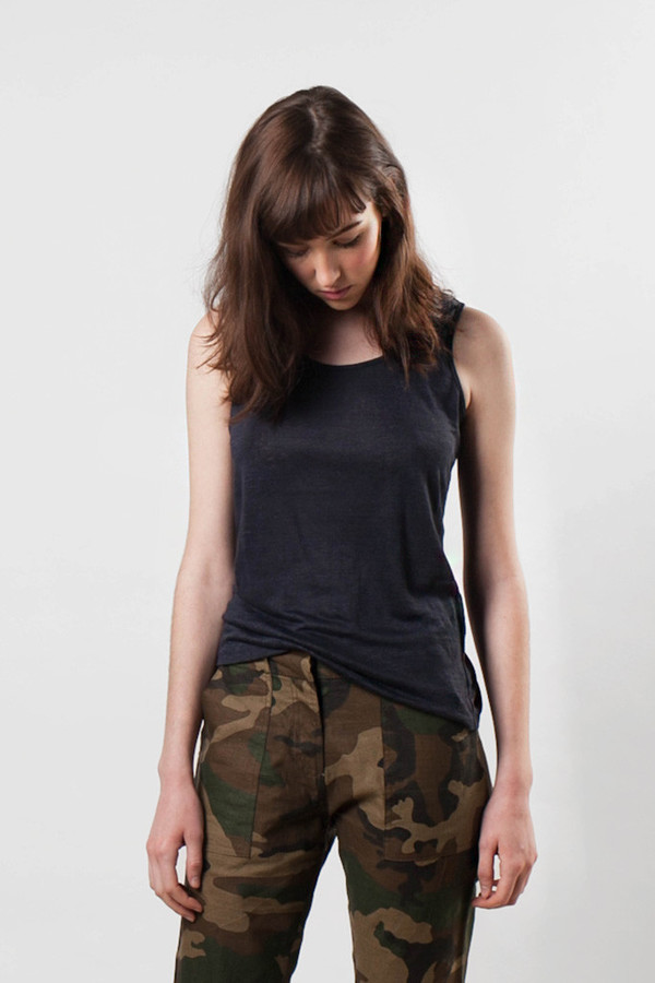 Bridge & Burn Lyle Linen Navy Bridge & Burn Lyle Linen Navy