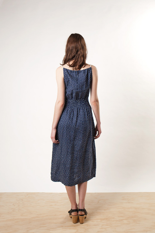 Bridge & Burn Lyra Navy Polkadot Bridge & Burn Lyra Navy Polkadot