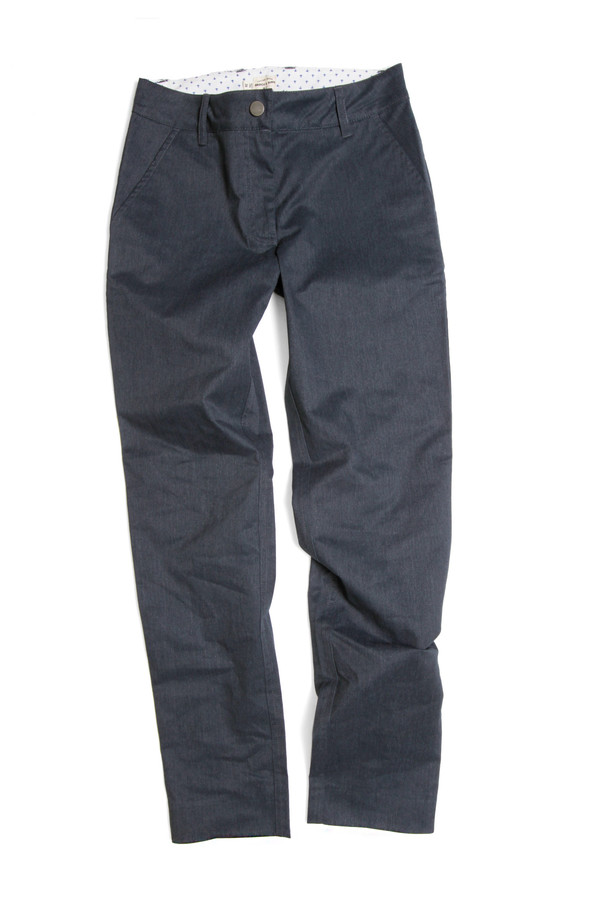 Bridge & Burn Market Trouser Cadet Blue Bridge & Burn Market Trouser Cadet Blue