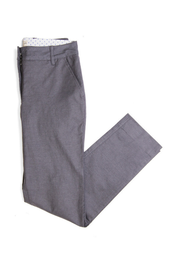Bridge & Burn Market Trouser Grey Linen Bridge & Burn Market Trouser Grey Linen