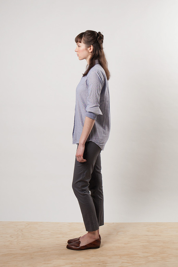 Bridge & Burn Market Trouser Grey Linen Bridge & Burn Market Trouser Grey Linen
