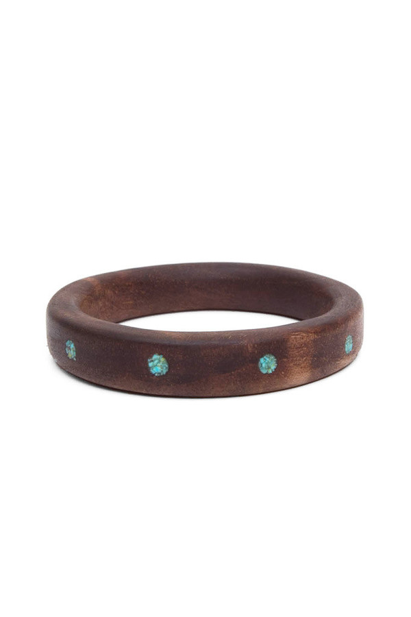Parts Per Million Oregon Walnut Dot Bangle Parts Per Million Oregon Walnut Dot Bangle