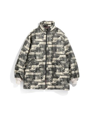 needles stand collar down coat