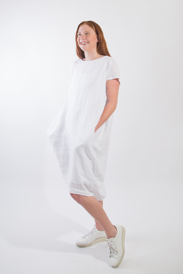 Black Crane Panel Dress Black Crane Panel Dress