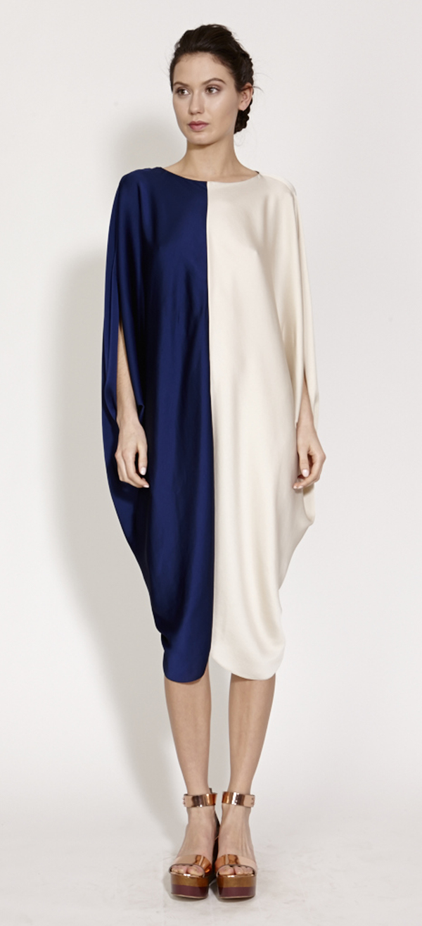 TiA CiBANi Two-tone billow dress TiA CiBANi Two-tone billow dress