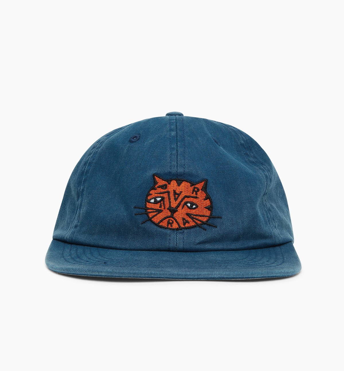 By Parra Sad Cat 6 Panel Hat Navy Garmentory