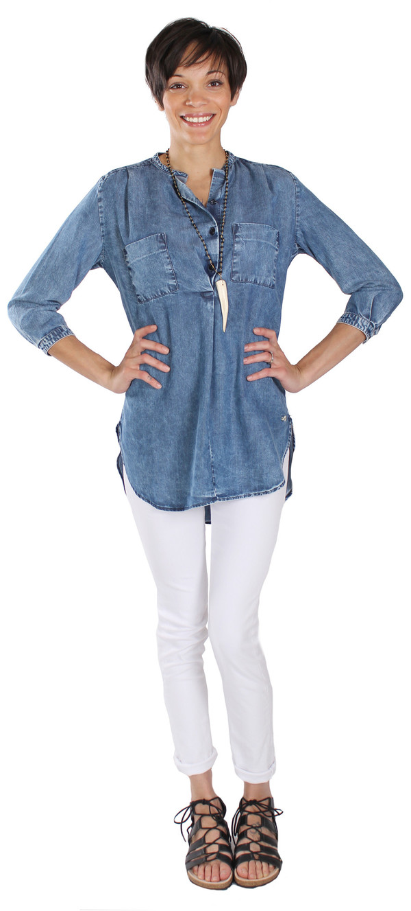 European Culture Denim Shirt European Culture Denim Shirt
