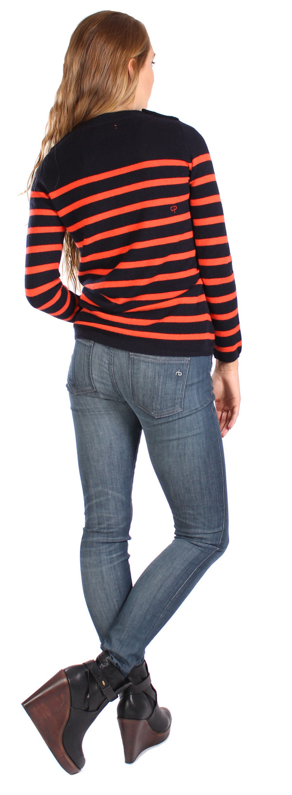 Chinti and Parker Guernsey Stripe Sweater Chinti and Parker Guernsey Stripe Sweater