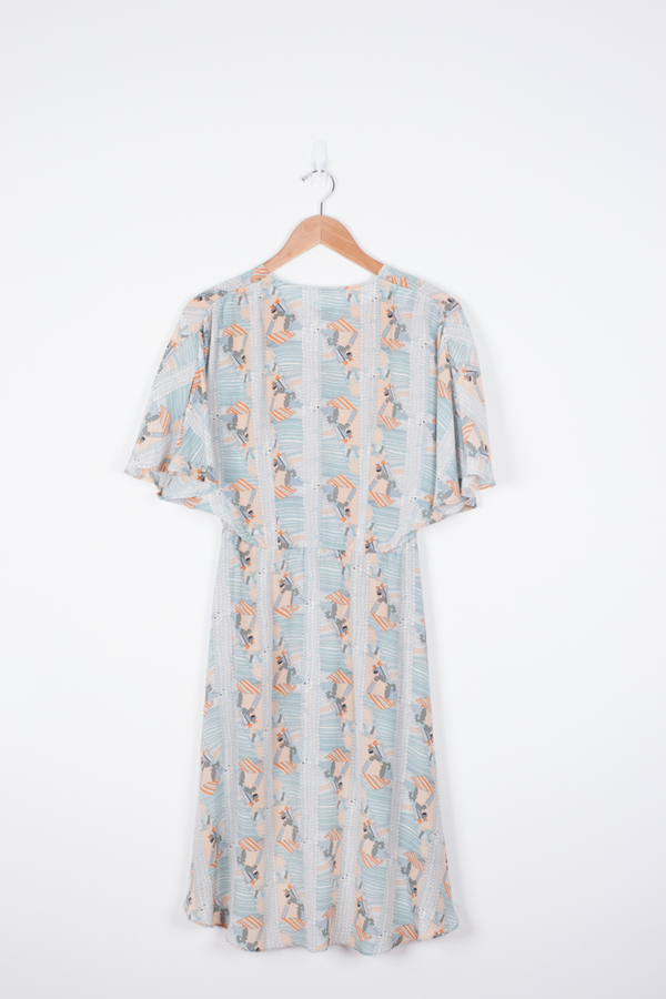 Tucker Cascade Mini Dress Tucker Cascade Mini Dress