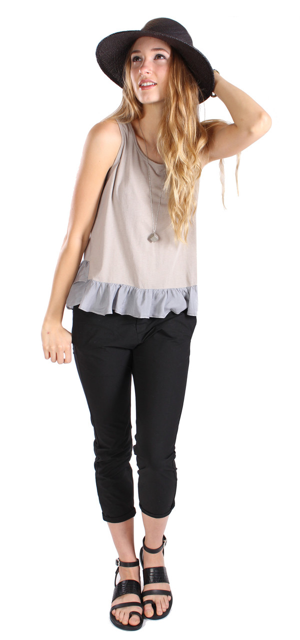 Ruffled Hem Tank Ruffled Hem Tank