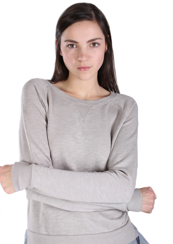Ruffled Sweatshirt Ruffled Sweatshirt