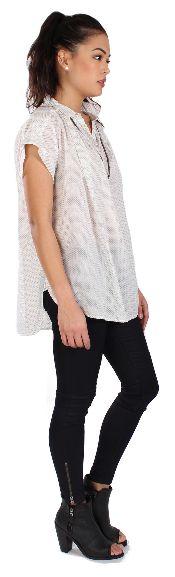 Short Sleeve Normandy Blouse Short Sleeve Normandy Blouse