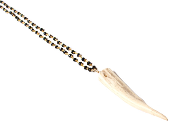 James and Jezebelle Spinel and Antler Necklace James and Jezebelle Spinel and Antler Necklace