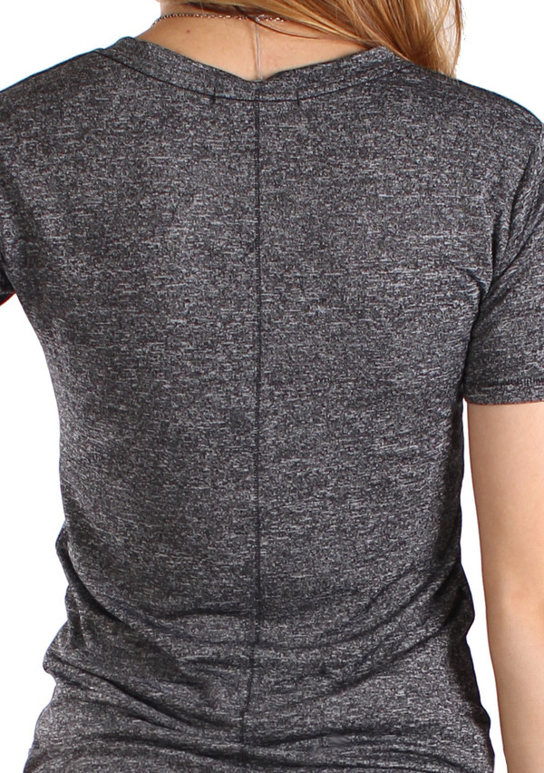 The Classic V in Charcoal Grey The Classic V in Charcoal Grey