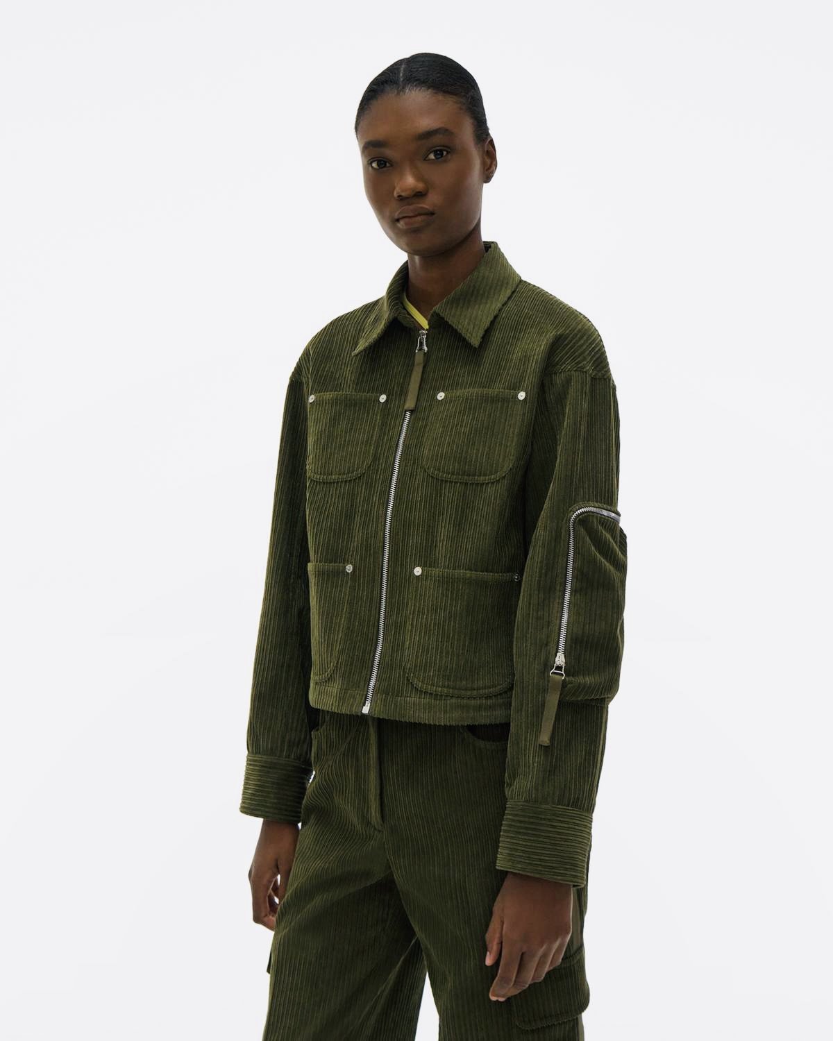 Helmut Lang Corduroy Shirt Jacket 