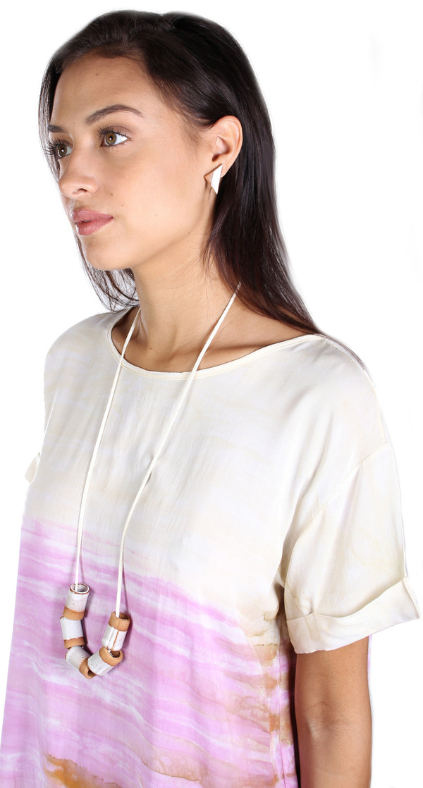 Maple & Mauve Arrows in Natural Stone Earrings Maple & Mauve Arrows in Natural Stone Earrings