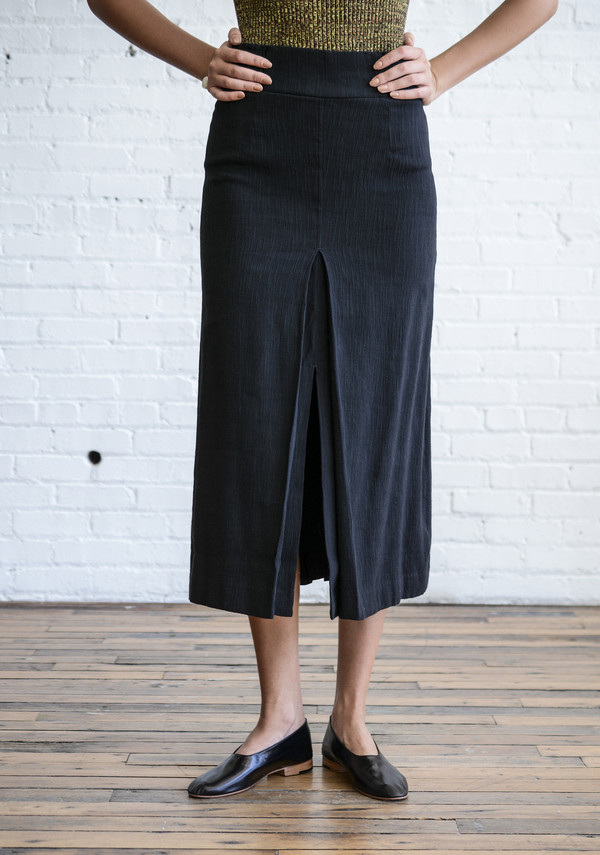 Apiece Apart Obsidian Slit Skirt Apiece Apart Obsidian Slit Skirt