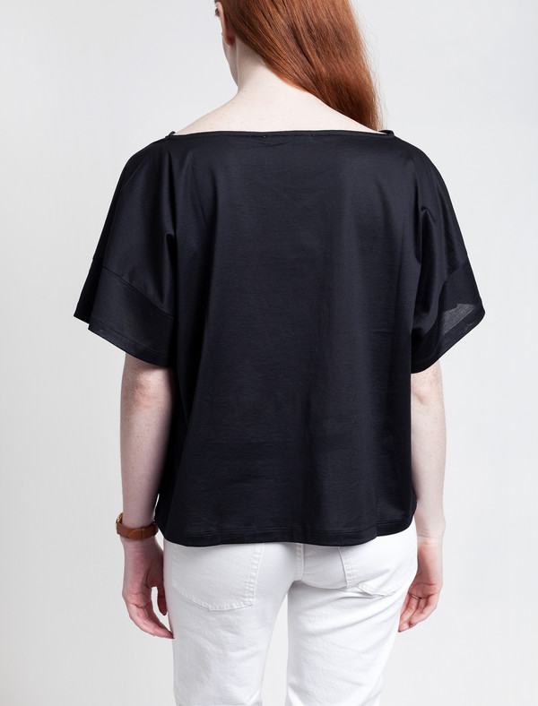 Derek Lam 10 Crosby Susanna T-shirt Dark Navy Derek Lam 10 Crosby Susanna T-shirt Dark Navy
