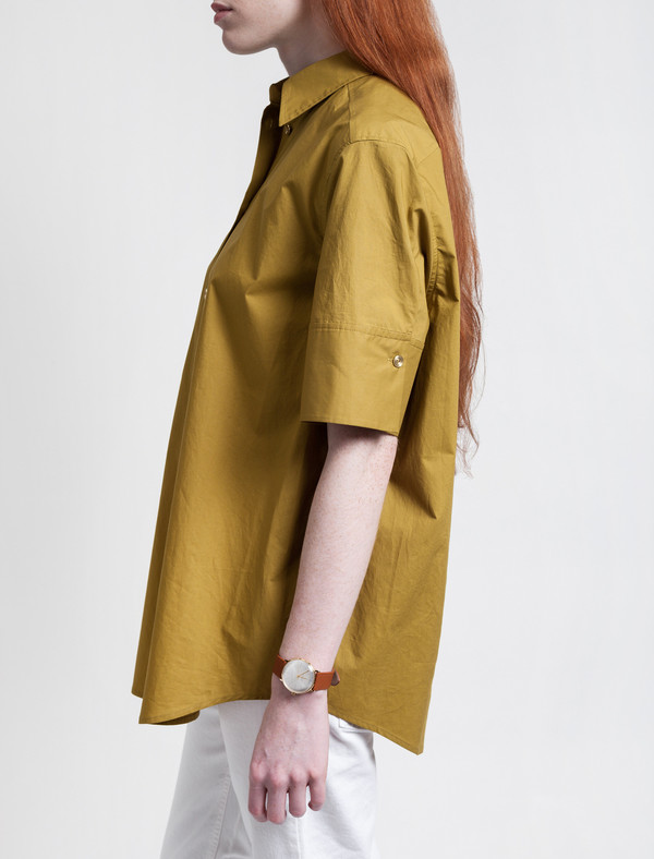 Derek Lam 10 Crosby Addle Shirt Olive Derek Lam 10 Crosby Addle Shirt Olive