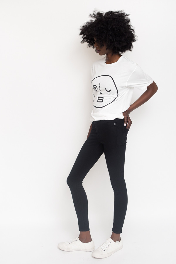 Olderbrother Sonora Tee OB Logo / White Olderbrother Sonora Tee OB Logo / White
