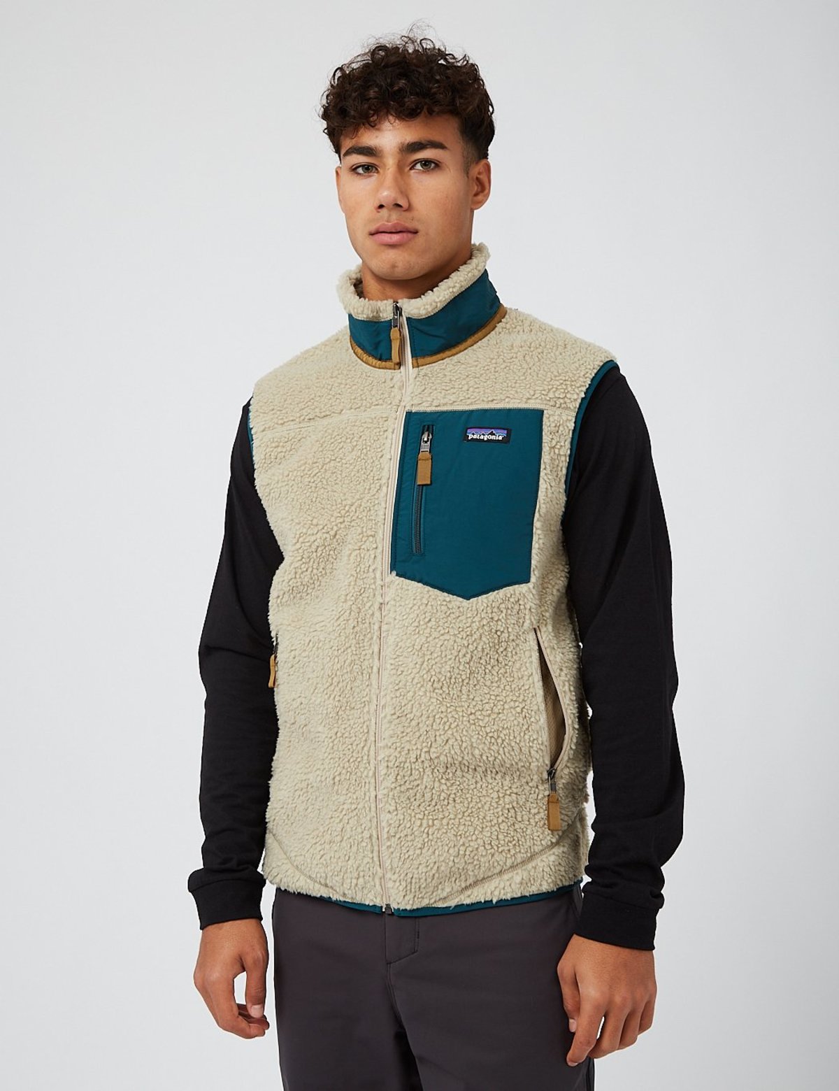 Patagonia Classic Retro-X Vest - Beige 