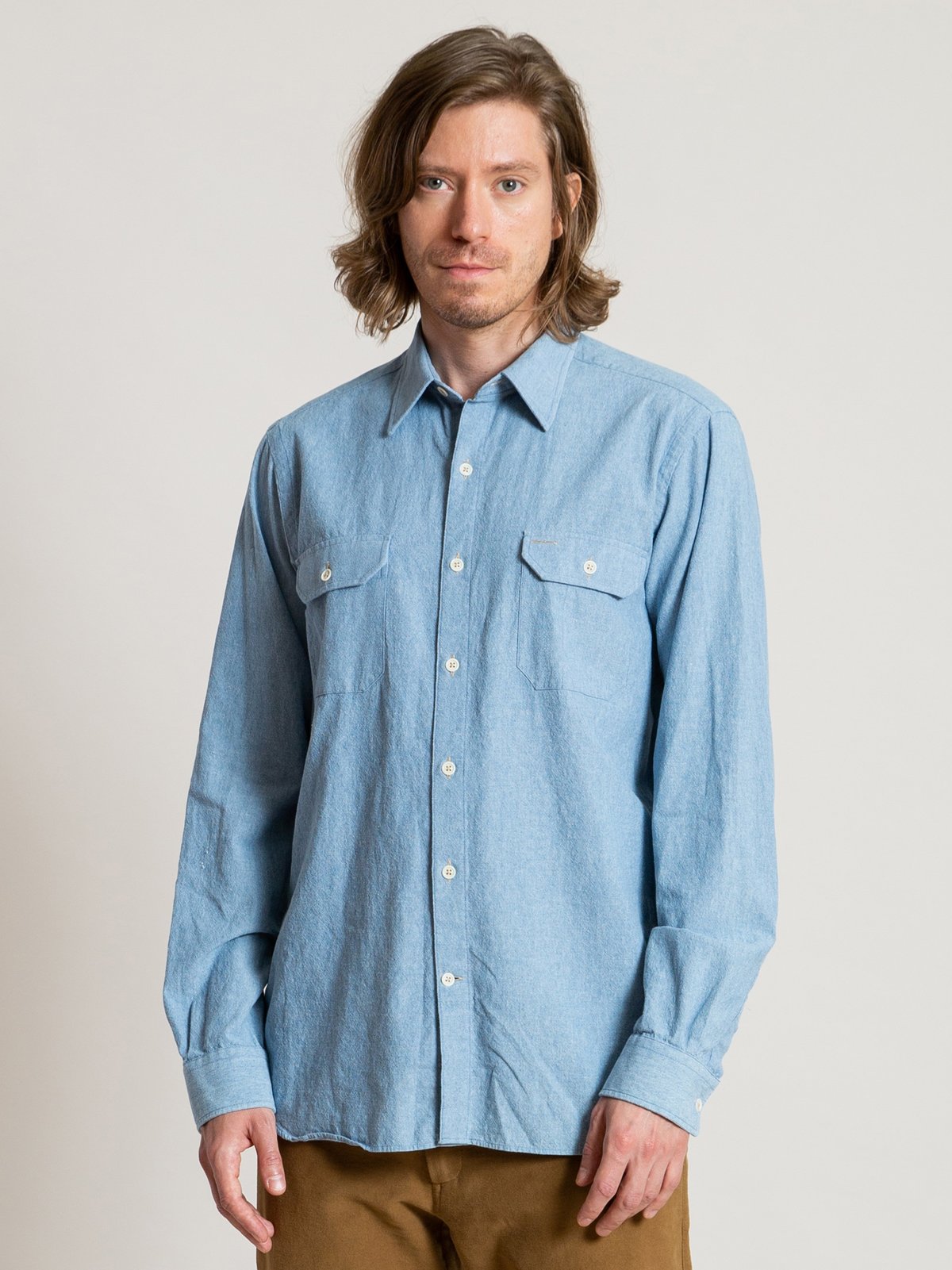 Freeman'S Sporting Club Cotton Short Sleeve Shirt - White