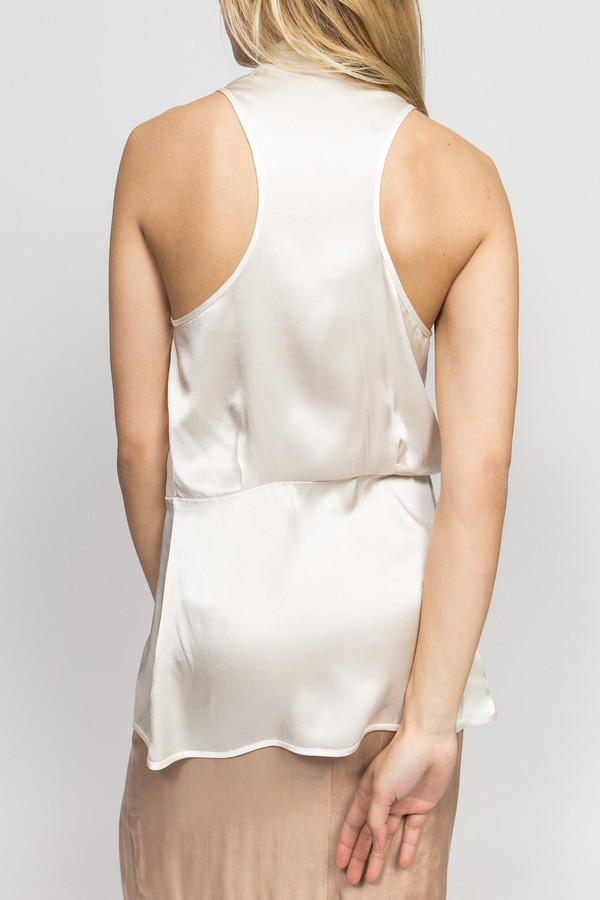Angelique Chmielewski Silk Wrap Top Angelique Chmielewski Silk Wrap Top